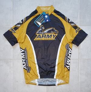 Army Black Knights Men's Medium Adrenaline Promotion Cycling Jersey 3/4 zip